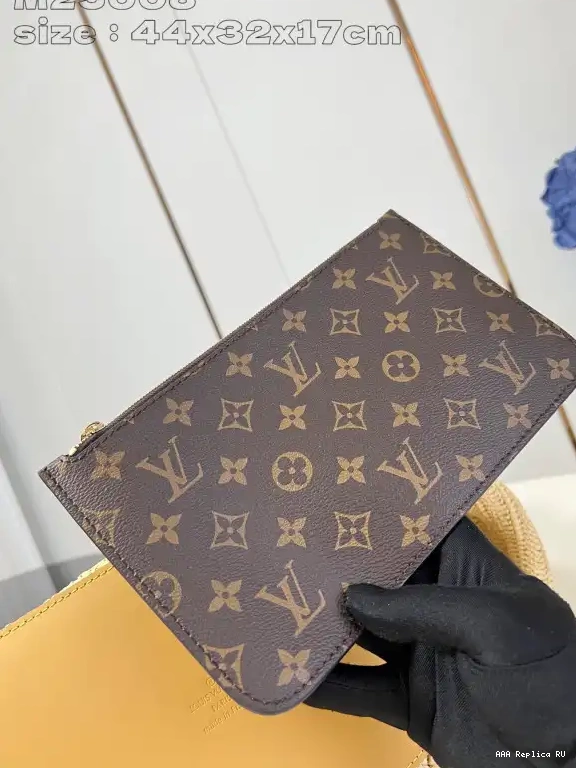 Aaa replica ru Tote LOUIS Summer Shopper MM-44*32*17CM VUITTON 0527